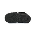 Fekete magasszárú, tépőzáras dd step gyerekcipő