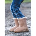 BE ONLY COSY KID BÉZS GYAPJÚ BUNDÁS VÍZÁLLÓ CSIZMA