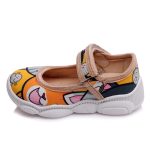 Nyitott, kislány színes Weestep vászoncipő 