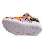 Nyitott, kislány színes Weestep vászoncipő 