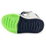 Szürke weestep felirtos kisfiú bőr cipő