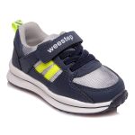 Sötétkék foszforeszkálós WEESTEP sportcipő