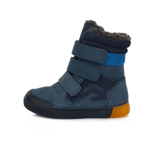 D.D. Step W068-200A király kék téli bélelt cipő