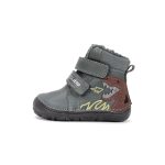 D.D.Step W073-52943A Emerald – smaragdzöld barefoot bélelt téli fiú bakancs